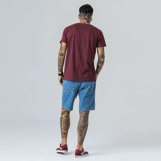 Camiseta Masculina Estampa Rock e Soda