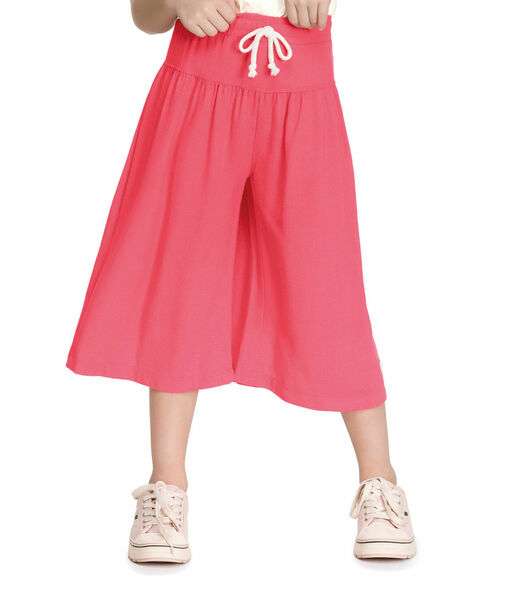 Calça Pantacourt Infantil Trick Nick Laranja