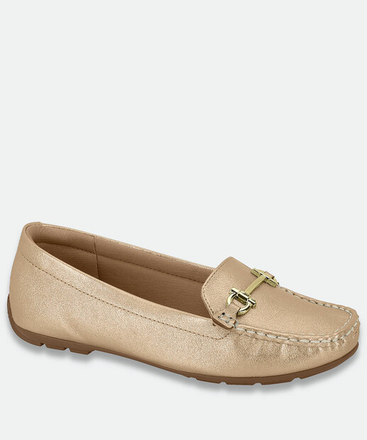 Image_Mocassim Loafer Feminino Modare Dourado