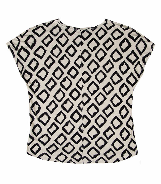 Blusa Feminina Estampada Rovitex Bege