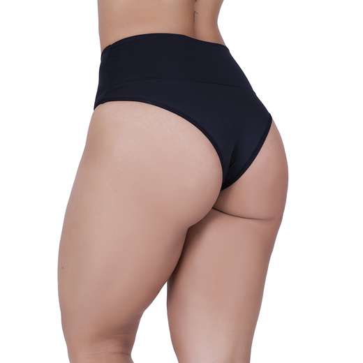 Kit 5 Calcinhas Rubi Cós Duplo Microfibra Concept Lingerie Multicolorido