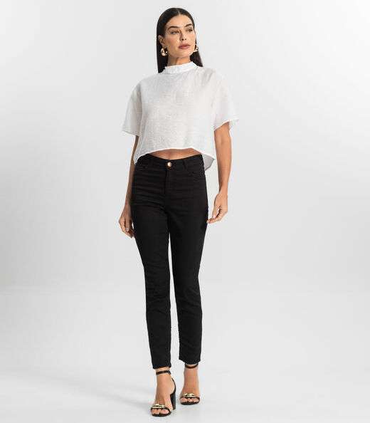 Blusa Feminina Infinita Cor Branco
