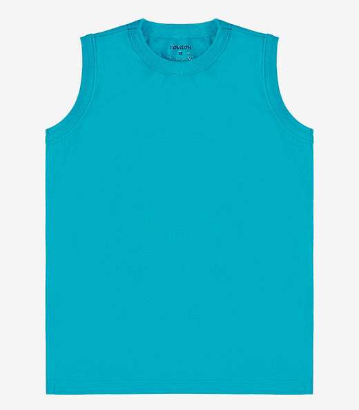 Regata Básica Infantil Masculina Rovitex Kids Azul