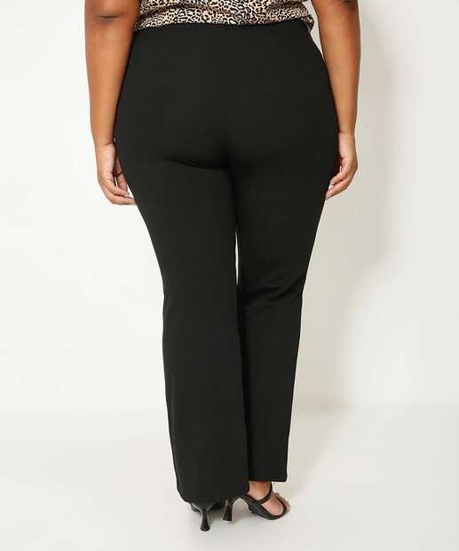 Calça Plus Size Feminina Flare Marisa