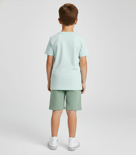 Conjunto Infantil Camiseta com Bermuda Select Azul