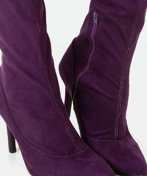 Bota Feminina Over The Knee Salto Fino Vizzano
