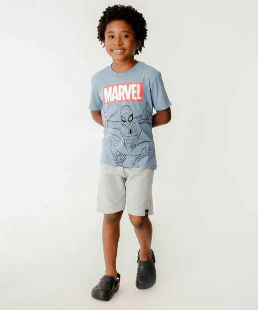 Camiseta Infantil Homem Aranha Marvel Tam 4 a 10