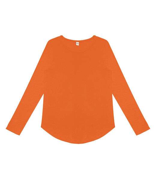 Blusa Feminina Manga Longa Rovitex Laranja