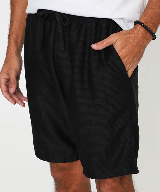 Bermuda Masculina Moletom Textura MR