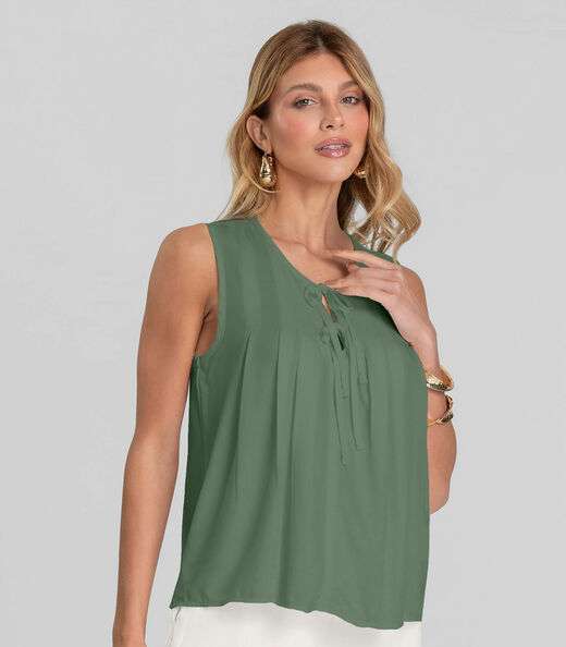 Image_Regata Feminina com Pregas Dianna Verde