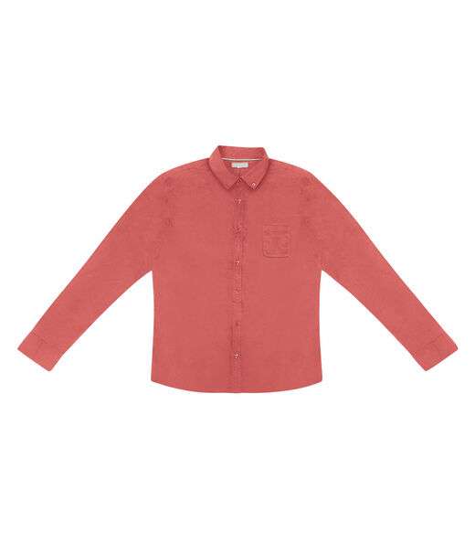 Camisa Masculina Manga Longa Diametro Laranja