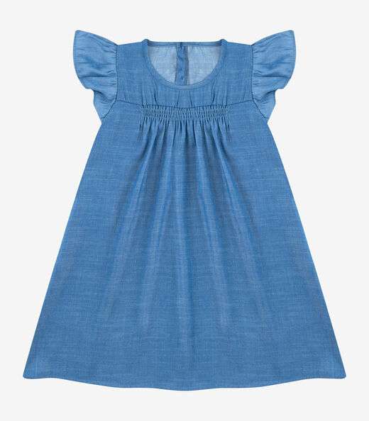 Vestido Liocel Rovi Kids Azul