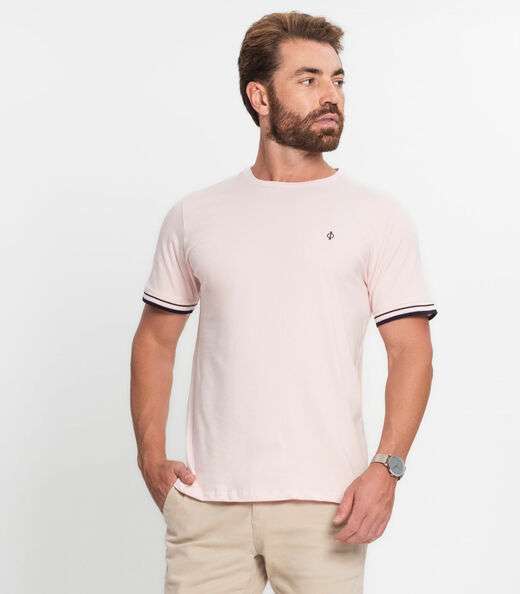 Image_Camiseta Básica Masculina Diametro Rosa
