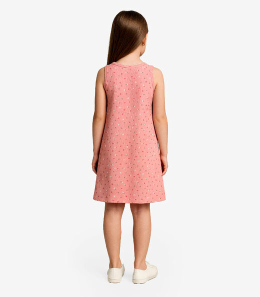 Vestido Menina Infantil Select Rosa