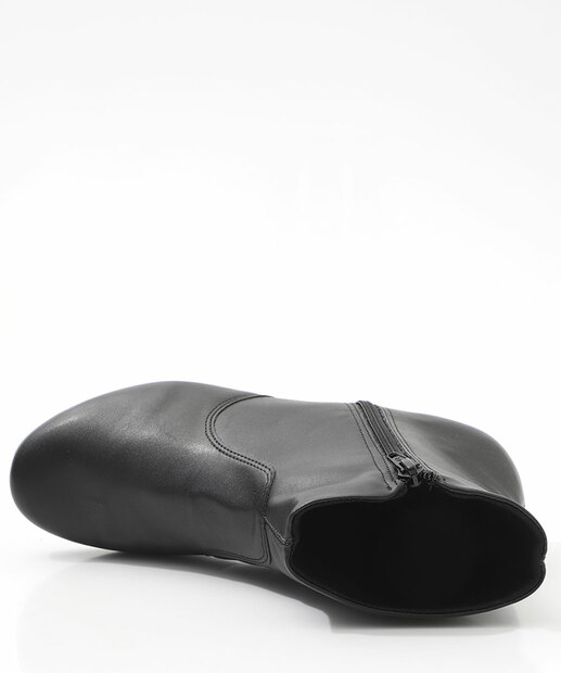 Bota Feminina Cano Curto Via Uno Preto