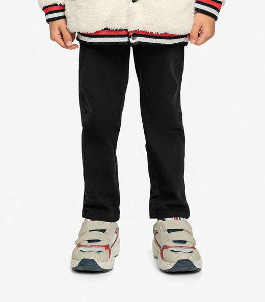 Calça Infantil Masculina Em Sarja Trick Nick Preto