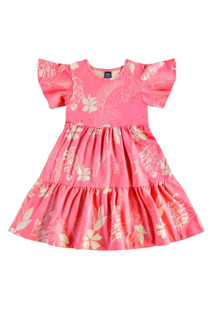 Image_Vestido Infantil Floral em Cotton Bee Loop
