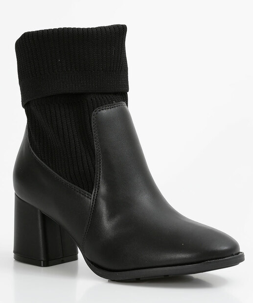 Bota Feminina Chelsea Salto Grosso Modare