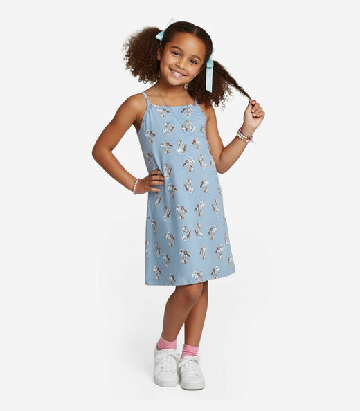 Image_Vestido Infantil em Cotton Leve Rotativo Select Azul
