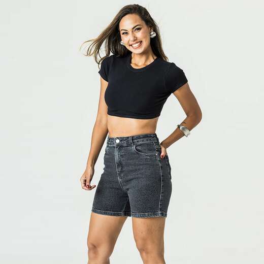 Shorts Jeans Feminino Zune