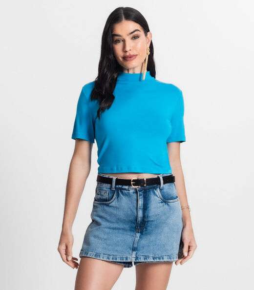Image_Blusa Feminina Gola Alta Select Azul