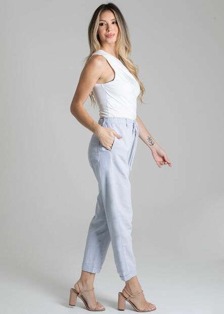 Calça Linho Sawary Mom - 278241