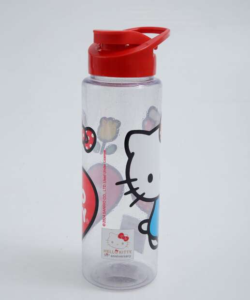 Garrafa Squeeze Infantil Estampa Hello Kitty Sanrio 750ml