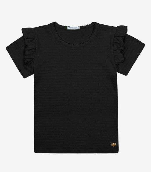 Blusa Infantil Anarruga Trick Nick Preto
