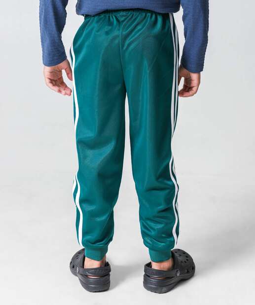 Calça Infantil Jogger Helanca Marisa Tam 4 a 10 Verde