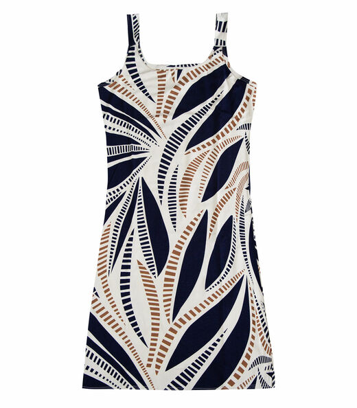 Vestido Feminino em Viscotorcion Infinita Cor Bege