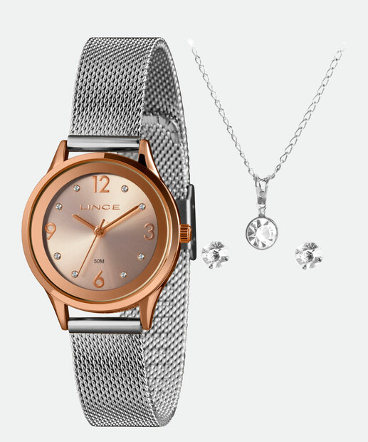 Image_Kit Relógio Feminino Lince LRTH184L30 K04IS2SX Prateado