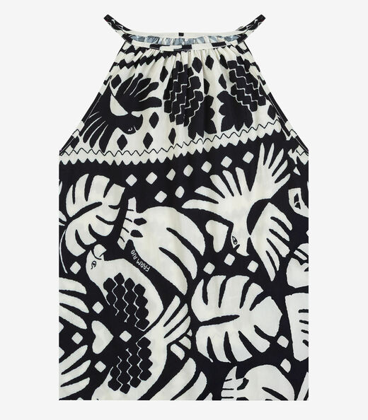 Image_Blusa Feminina de Alça Infinita Cor Preto