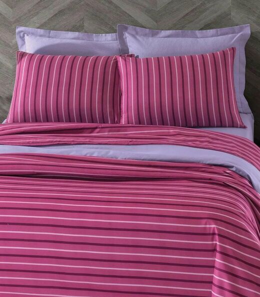 Jogo De Cama Solteiro 3 Peças Lar E Lazer Rosa