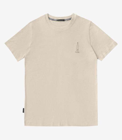 Camiseta Masculina Diametro Bege
