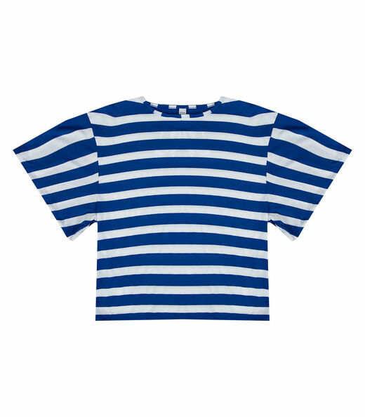 Blusa Feminina Listrada Infinita Cor Azul