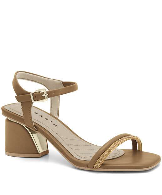 Image_Sandália Salto Grosso Feminina Strass Ramarim Bege 2428202