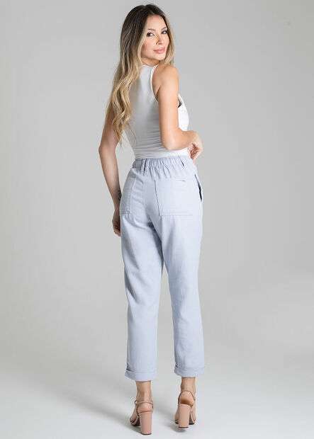 Calça Linho Sawary Mom - 278241
