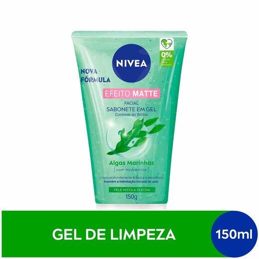 Image_Kit c/4 NIVEA Sabonete Facial em Gel Purificante Controle de Brilho 150g