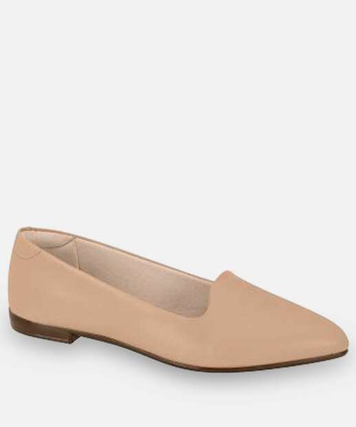 Image_Sapatilha Feminina Bico Fino Beira Rio Bege