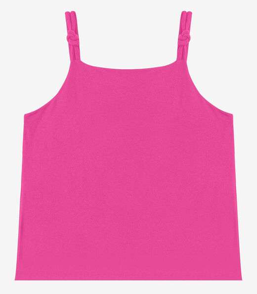 Blusa de Alça Feminina Endless. Rosa