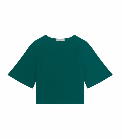Blusa Feminina Manga Curta Endless Verde