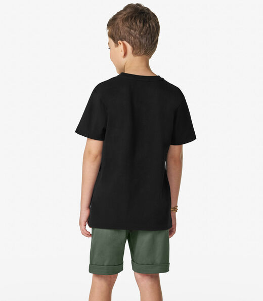 Conjunto Masculino Camiseta com Bermuda Trick Nick Preto