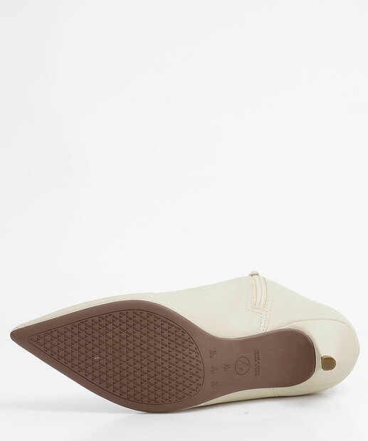 Bota Feminina Ankle Boot Salto Fino Via Uno