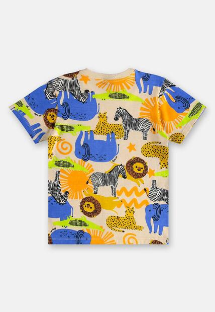 Camiseta Safári Infantil em Algodão Up Baby