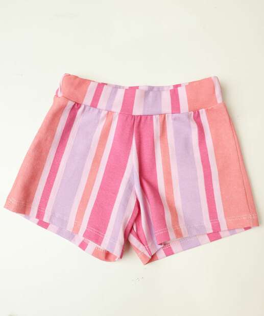 Conjunto Infantil Sem Manga Estampado Tam 1 a 3