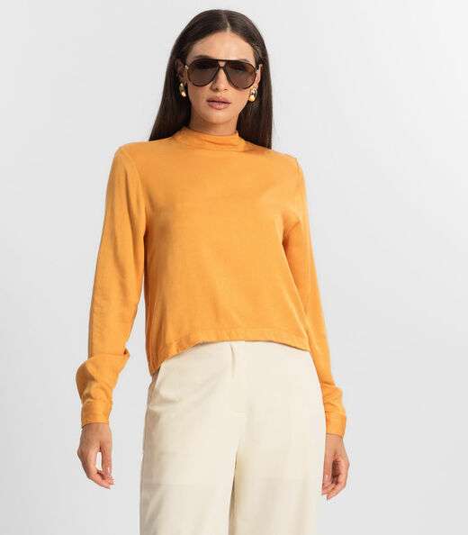 Image_Blusa Feminina Manga Longa Endless Marrom