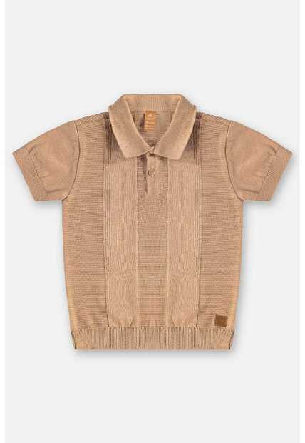 Camisa Polo em Tricot Infantil Up Baby