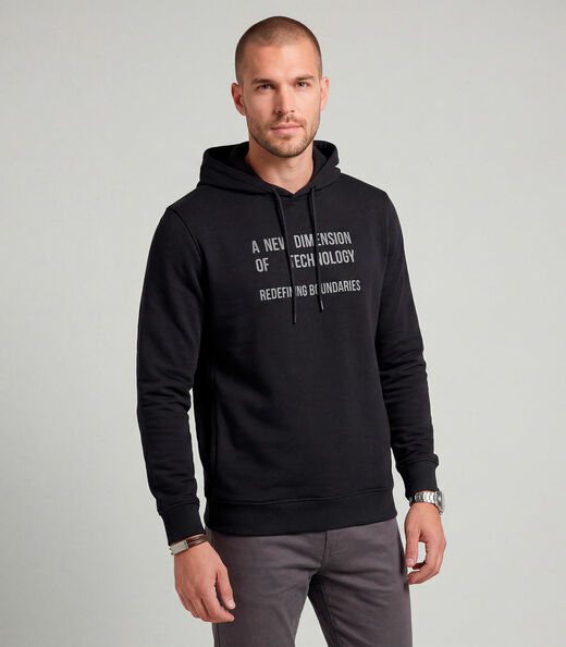 Image_Blusão Masculino Moletom Com Capuz Diametro Preto