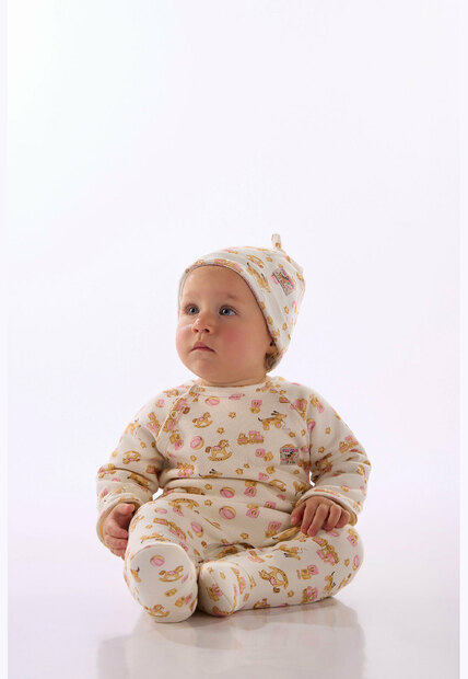 Macacão Bebê Unissex Pezinho Up Baby