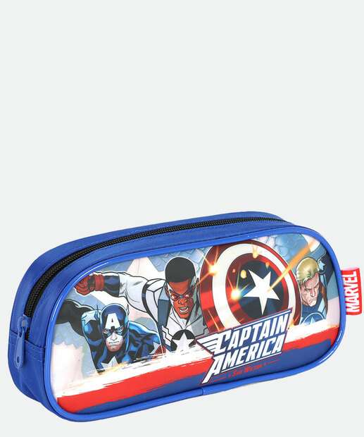 Estojo Escolar Infantil Vingadores Marvel
